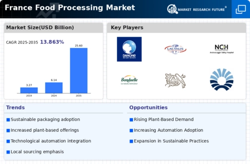 France Food Processing Market Infographic