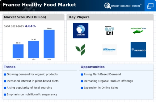 France Healthy Food Market Infographic