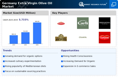 Germany Extra Virgin Olive Oil Market Infographic