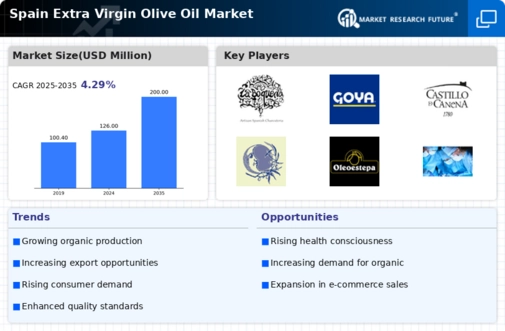 Spain Extra Virgin Olive Oil Market Infographic