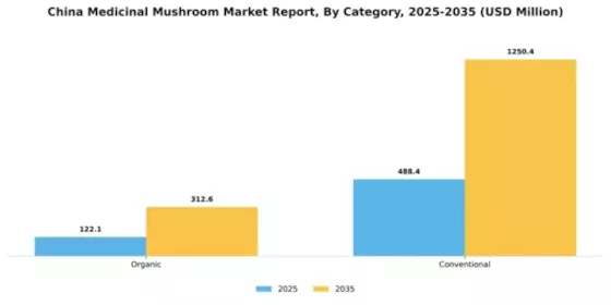 China Medicinal Mushroom Market Segment Image 1