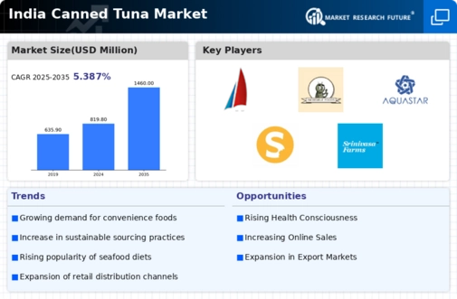 India Canned Tuna Market Infographic