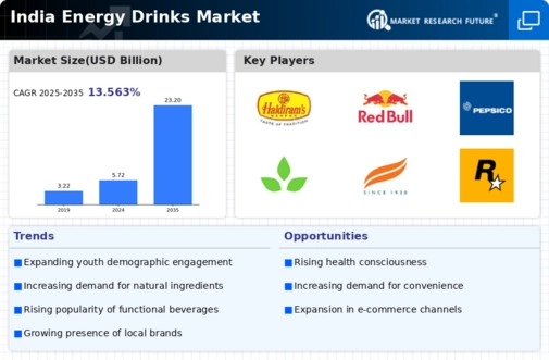 India Energy Drinks Market Infographic