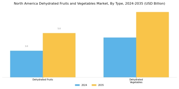 North America Dehydrated Fruits Vegetables Market Segment Image 1