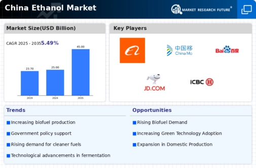 China Ethanol Market Infographic