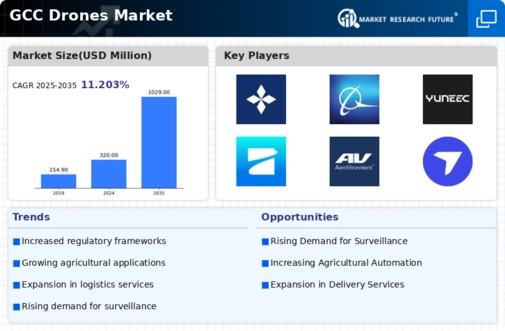 GCC Drones Market Infographic