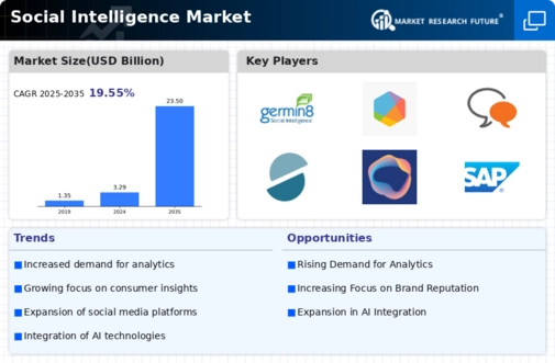 Social Intelligence Market Infographic