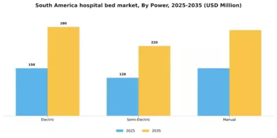 South America Hospital Bed Market Segment Image 1