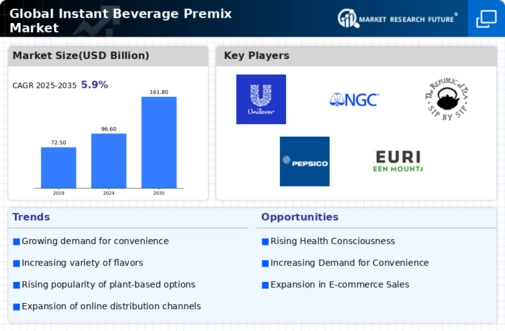Instant Beverage premix Market Infographic