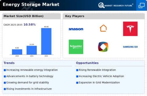 Energy Storage Market Infographic