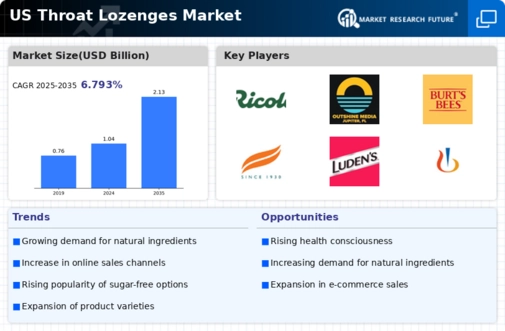 US Throat Lozenges Market Infographic