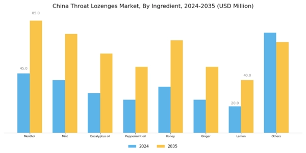 China Throat Lozenges Market Segment Image 1