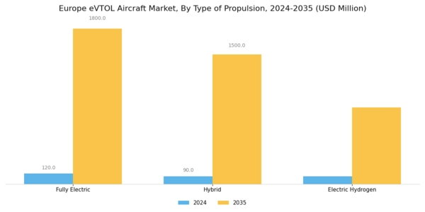 Europe eVTOL Aircraft Market Segment Image 3