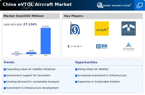 China Evtol Aircraft Market Infographic