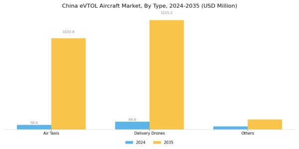 China Evtol Aircraft Market Segment Image 0