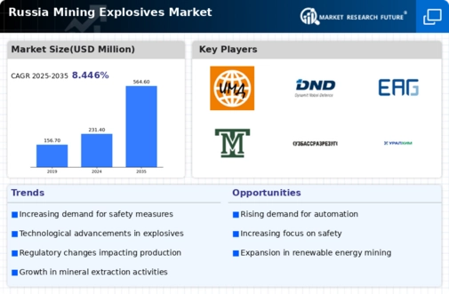 Russia Mining Explosives Market
 Infographic