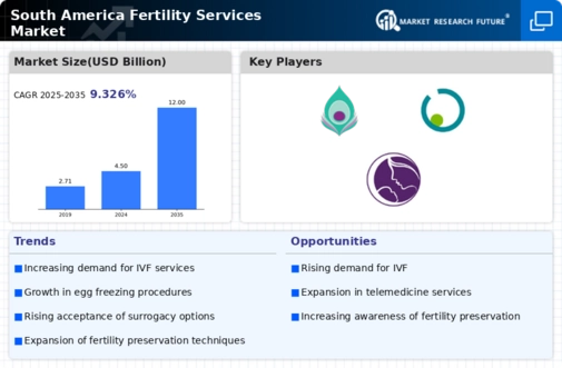 South America Fertility Services Market Infographic