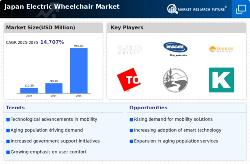 Japan Electric Wheelchair Market Infographic
