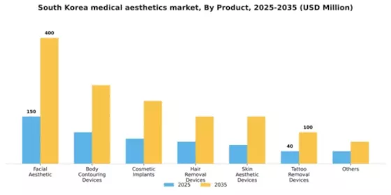 South Korea Medical Aesthetics Market Segment Image 1