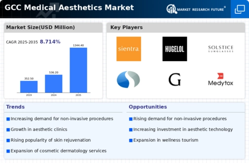 GCC Medical Aesthetics Market Infographic