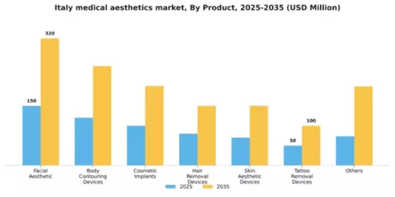 Italy Medical Aesthetics Market Segment Image 1