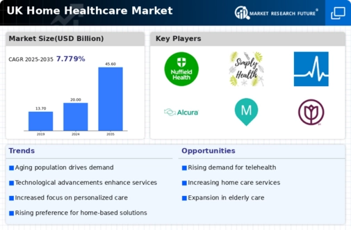 UK Home Healthcare Market Infographic