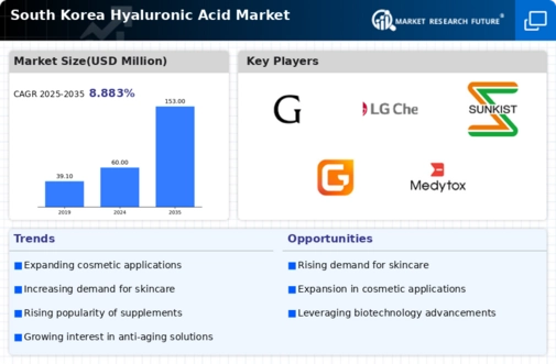 South Korea Hyaluronic Acid Market Infographic