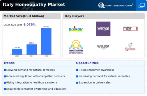 Italy Homeopathy Market Infographic