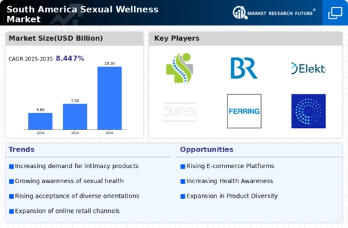 South America Sexual Wellness Market Infographic
