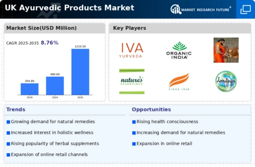 UK Ayurvedic Products Market Infographic