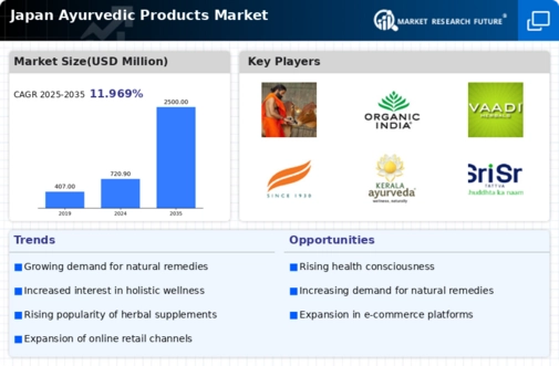 Japan Ayurvedic Products Market Infographic