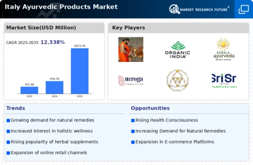 Italy Ayurvedic Products Market Infographic