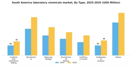 South America Laboratory Chemicals Market Segment Image 2