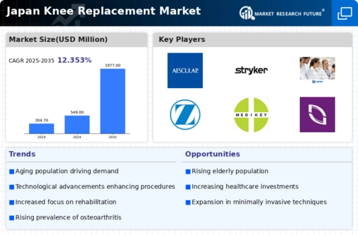 Japan Knee Replacement Market Infographic