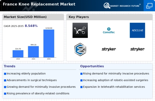 France Knee Replacement Market Infographic