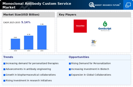 Monoclonal Antibody Custom Service Market Infographic