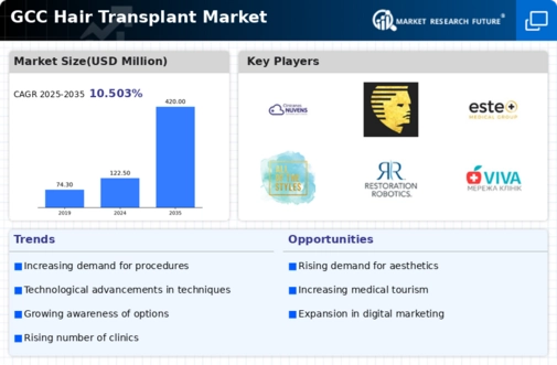 GCC Hair Transplant Market Infographic