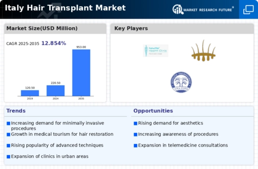 Italy Hair Transplant Market Infographic
