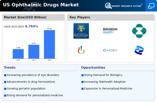 US Ophthalmic Drugs Market Infographic