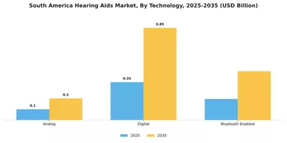 South America Hearing Aids Market Segment Image 4