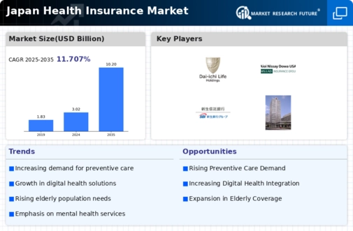 Japan Health Insurance Market Infographic