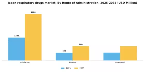 Japan Respiratory Drugs Market Segment Image 3