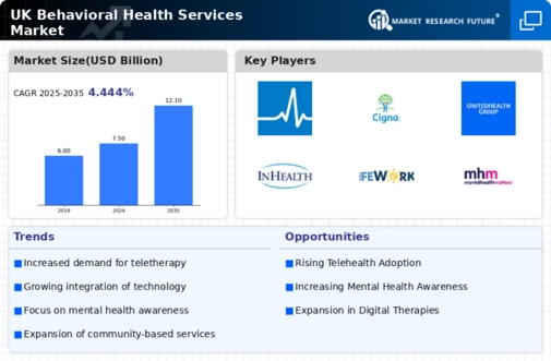 UK Behavioral Health Services Market Infographic