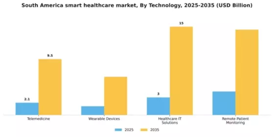South America Smart Healthcare Market Segment Image 3