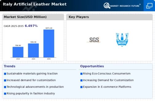 Italy Artificial Leather Market Infographic