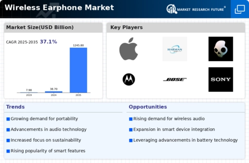 Wireless Earphone Market Infographic