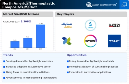 North America Thermoplastic Composites Market Infographic