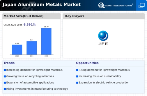 Japan Aluminium Metals Market Infographic