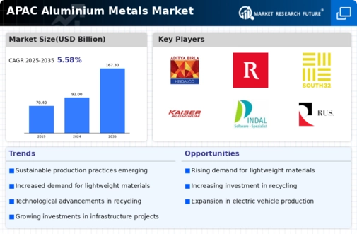 APAC Aluminium Metals Market Infographic