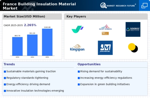 France Building Insulation Material Market Infographic